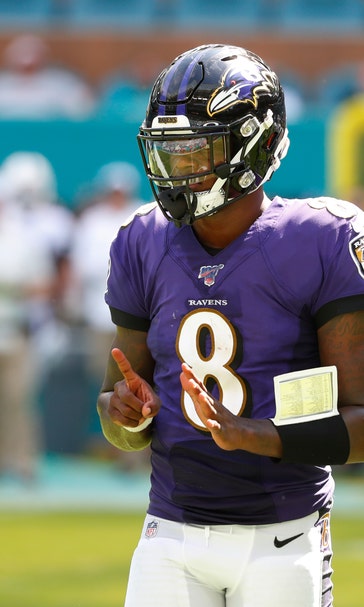 Ravens off to record-setting start behind Jackson